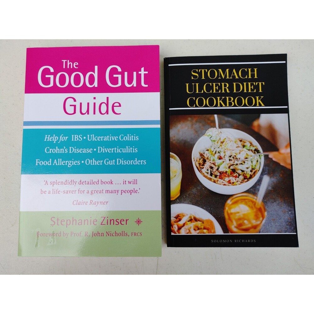 BUNDLE/2 Cookbooks Recipes For Digestive Issues Gut Health